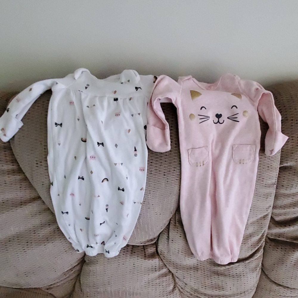 Newborn nightgowns